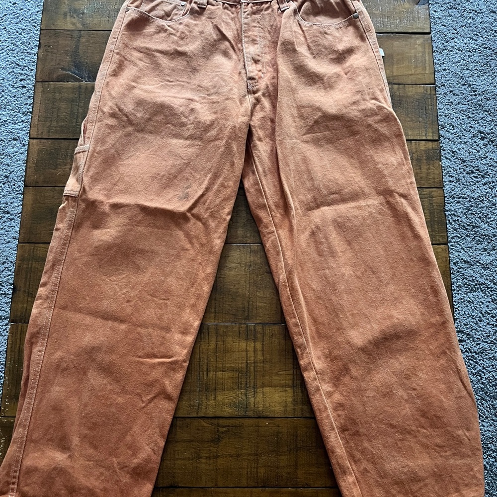 Men's Casual Pants in Rust